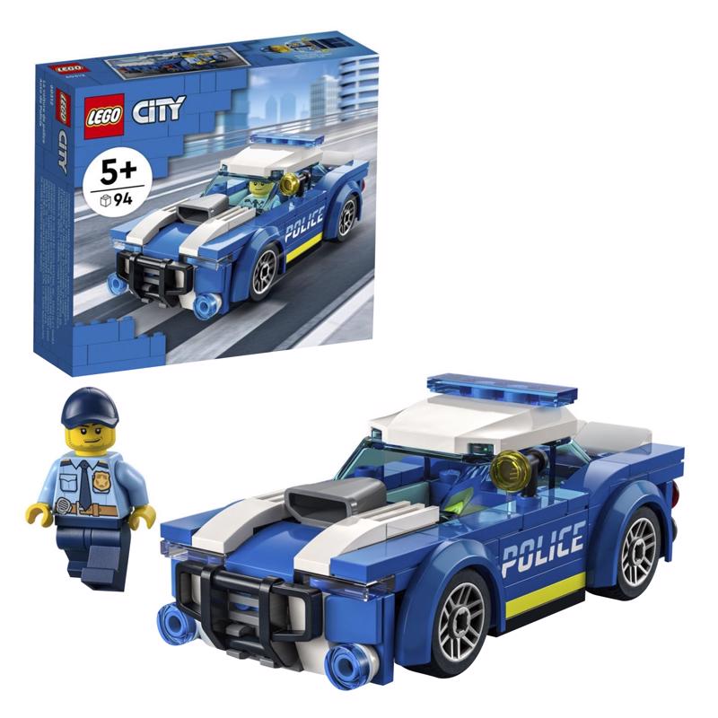 LEGO City Police Car Plastic Multicolored 94 pc