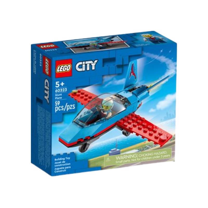 LEGO City Stunt Plane Plastic Multicolored 59 pc