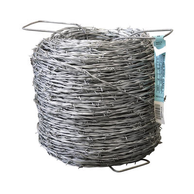 Mat Farmgard 1320 ft. L 12.5 Ga. 2-point Galvanized Steel Barbed Wire