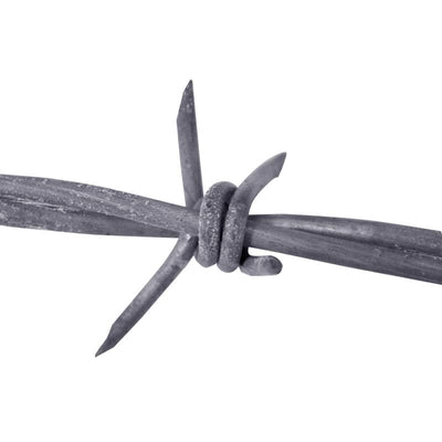 Mat Farmgard 1320 ft. L 12.5 Ga. 2-point Galvanized Steel Barbed Wire