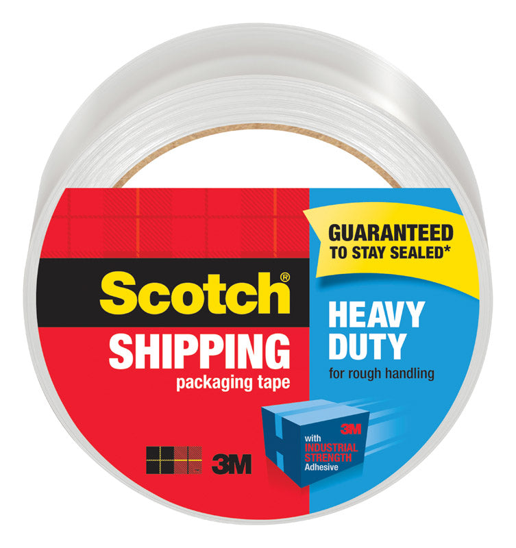 Scotch 1.88 in. W X 54.6 yd L Heavy Duty Packaging Tape Clear