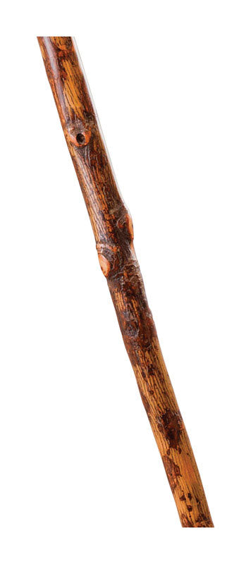 Brazos Walking Sticks 55 in. Brown Hickory Walking Stick Cane