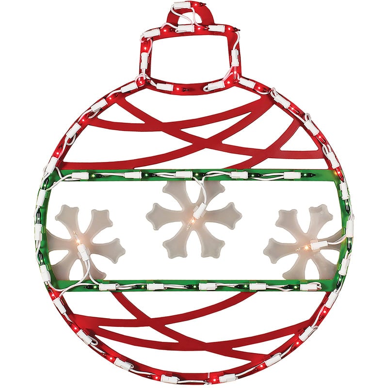 IG Design Multicolred Ornament Indoor Christmas Decor