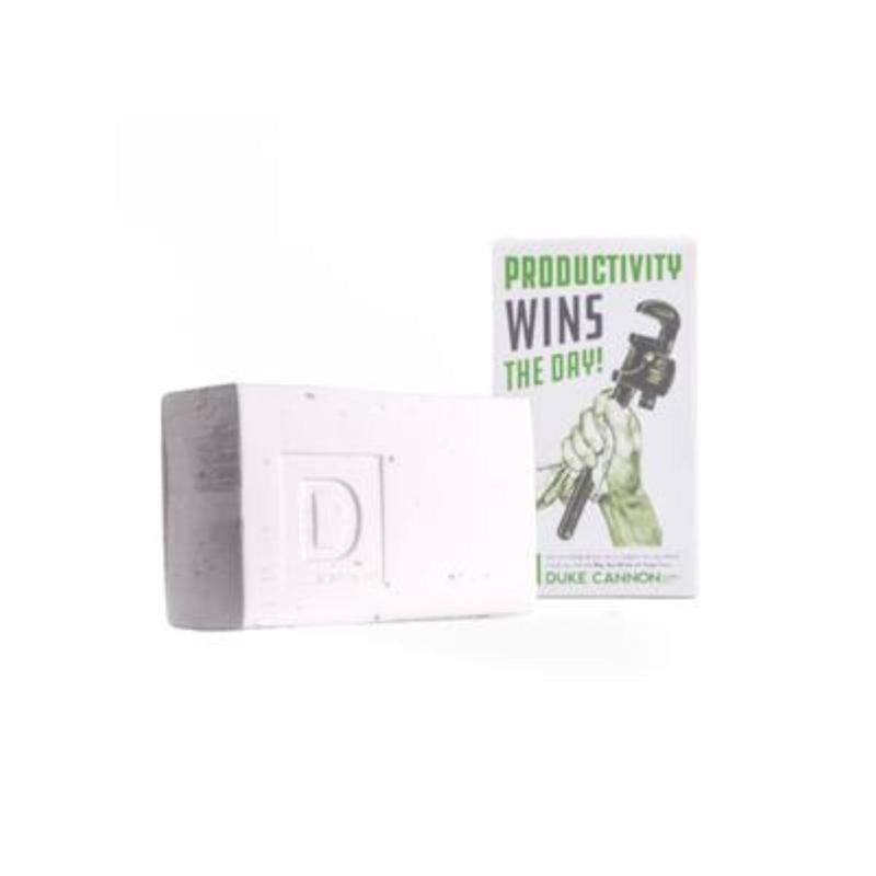 Duke Cannon Productivity Fresh Mint Scent Bar Soap 10 oz