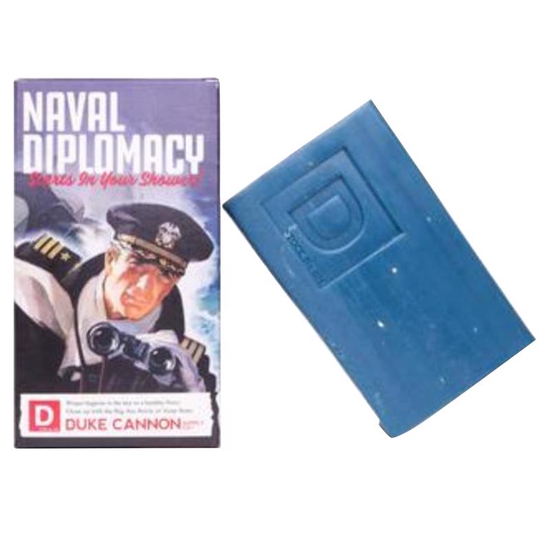 Duke Cannon Naval Diplomacy Ocean Fresh Scent Bar Soap 10 oz