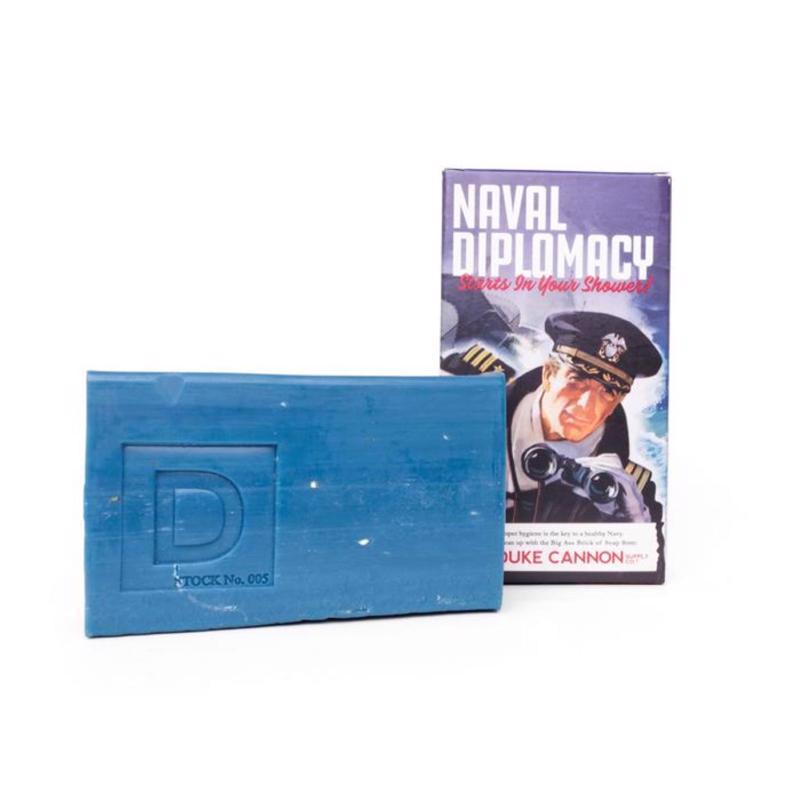 Duke Cannon Naval Diplomacy Ocean Fresh Scent Bar Soap 10 oz