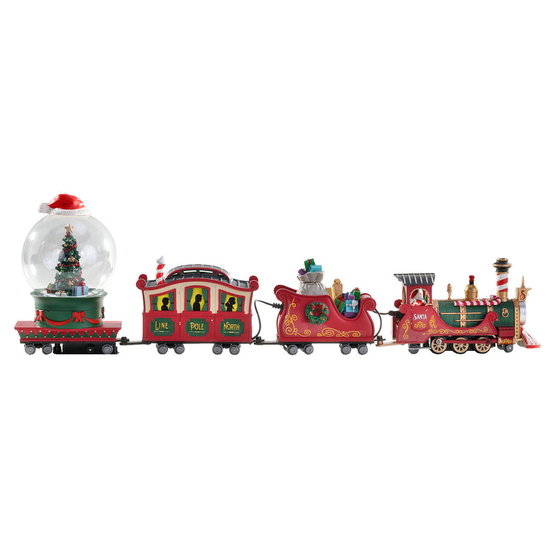 Lemax Santa Wonderland Multicolored North Pole Railway Christmas Decor 5.91 in.