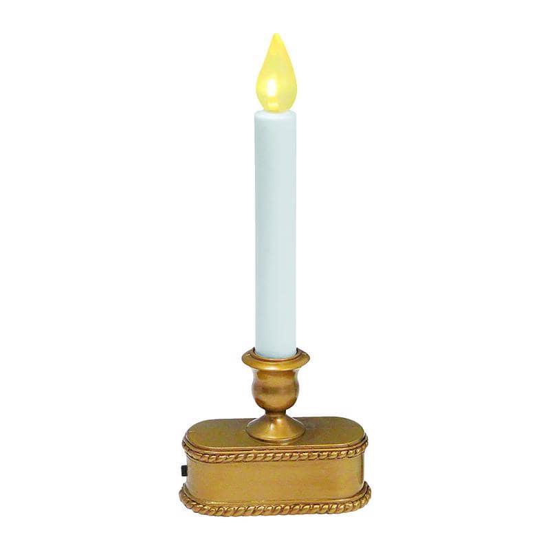 Celebrations 1533-71 Sensor Battery Operated Led Candle, Brushed Gold