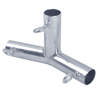 AHC P3E 1-1/2 in. Round X 1-1/2 in. D Galvanized Steel Canopy Fitting 
