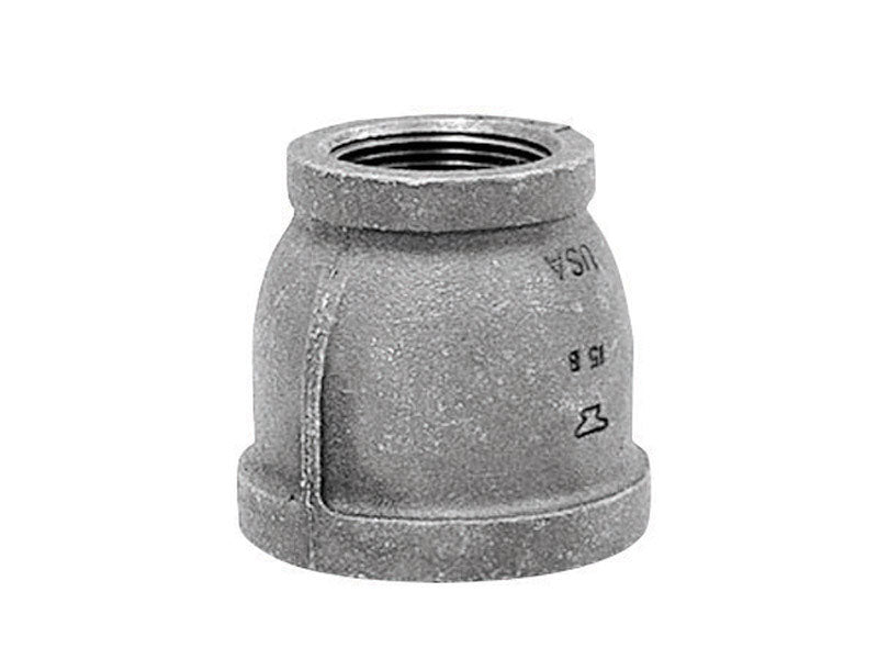 Anvil 1-1/2 in. FPT X 1 in. D FPT Galvanized Malleable Iron Reducing Coupling 