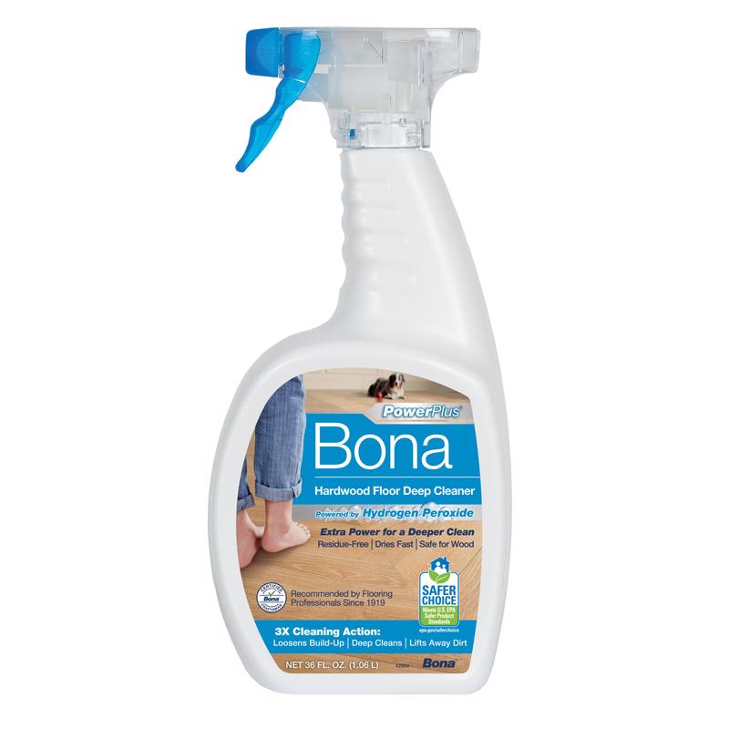 Bona PowerPlus No Scent Hardwood Floor Cleaner Liquid 36 oz 