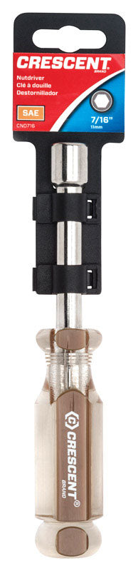 Bosch Bulldog 1/2 in. X 18 in. L Steel Rotary Hammer Bit 1 pc Crescent 7/16 in. SAE Acetate Nut Driver 6-3/4 in. L 1 pc 
