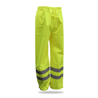 Boss Yellow Polyester Rain Pants XL 