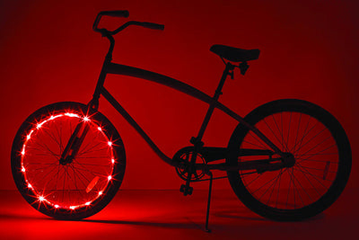 Brightz bike lights LED Bicycle Light Kit ABS Plastics/Polyurethane/Electronics 1 pk 