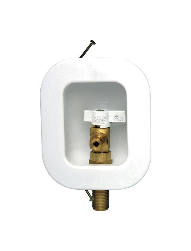Charlotte Pipe Schedule 30 3 in. Hub X 3 in. D Hub PVC Elbow Oatey 1 in. D Ice Maker Outlet Box 