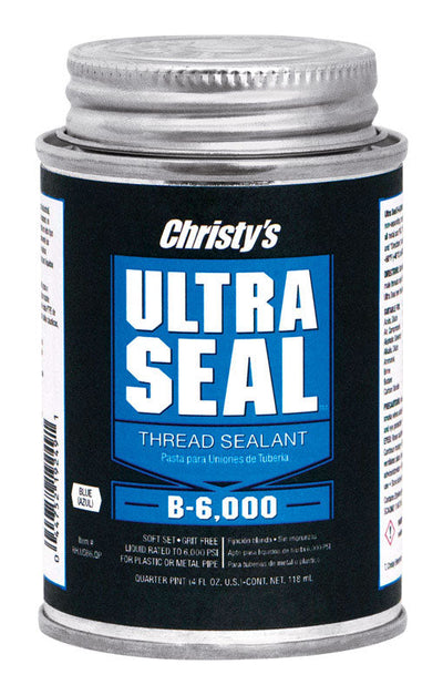 Christy's Ultra Seal Blue Thread Sealant For CPVC/PVC 4 oz 