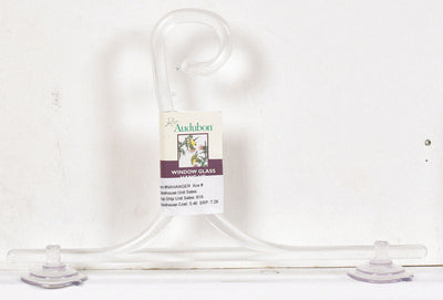 Coleman Clear Water Carrier 5.25 in. H X 4.25 in. W X 20.12 in. L 1 pk Audubon Clear Glass 11.5 in. H Window Plant Hanger 1 pk 