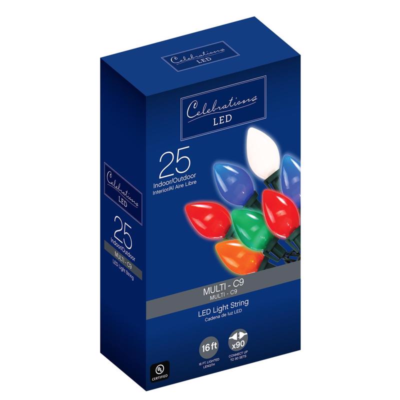 Danco 6S-3C Cold Faucet Stem For Chicago Faucets Celebrations LED C9 Multicolored 25 ct String Christmas Lights 16 ft. 