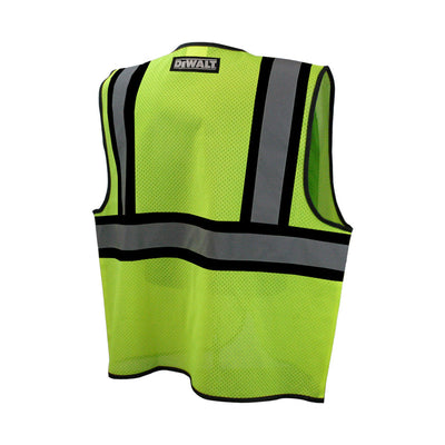 DeWalt Reflective Class 2 Hi-Vis Safety Vest Green XXL DeWalt Reflective Class 2 Hi-Vis Safety Vest Green XL 