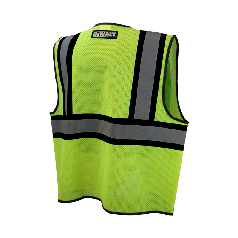 DeWalt Reflective Class 2 Hi-Vis Safety Vest Green XXL DeWalt Reflective Class 2 Hi-Vis Safety Vest Green XL 