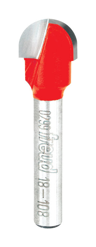 Diablo 1/2 in. D X 1/4 in. X 1-13/16 in. L Carbide Round Nose Router Bit 