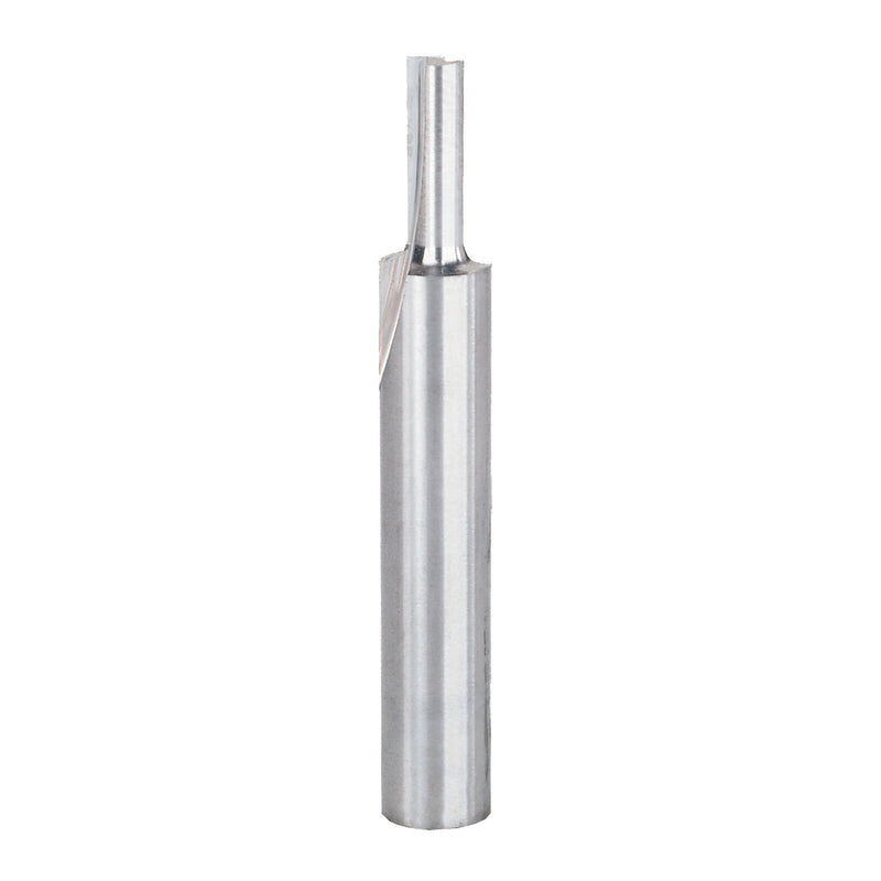 Diablo 1/8 in. D X 1-3/4 in. L Carbide Double Flute Straight Router Bit 