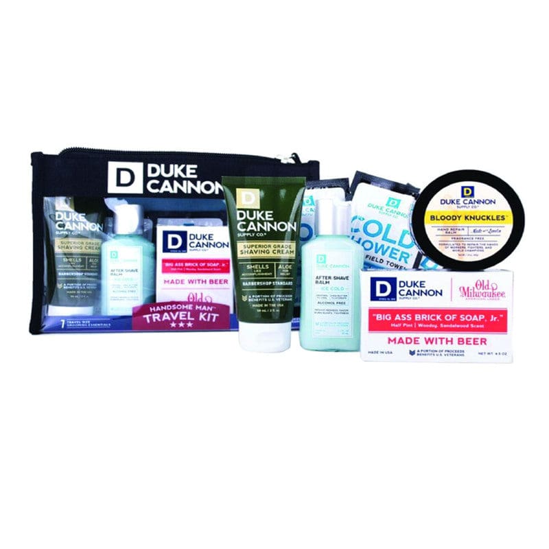 Duke Cannon Handsome Man Travel Kit 7 pc 