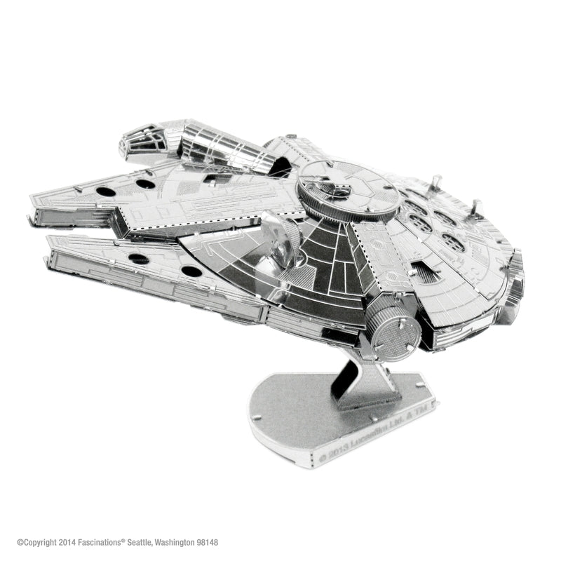 Fascinations Metal Earth Excavator 3D Model Kit Metal Orange/Black Fascinations Metal Earth Star Wars Millenium Falcon 3D Model Metal Silver 