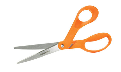Fiskars 4 in. L Stainless Steel Bent Scissors 1 pc 