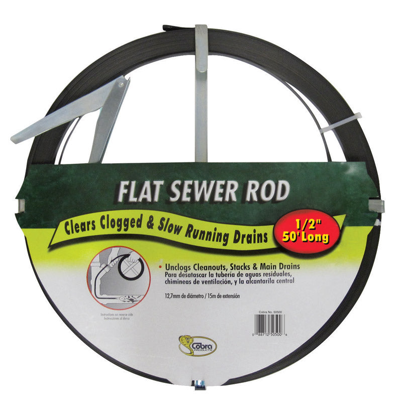 Flair-It 3/8 in. PEX X 1/2 in. D FPT PVC Coupling Olson 6-1/2 in. Carbon Steel Coping Saw Blade 6 TPI 4 pk Cobra 50 ft. L Flat Steel Sewer Rod 