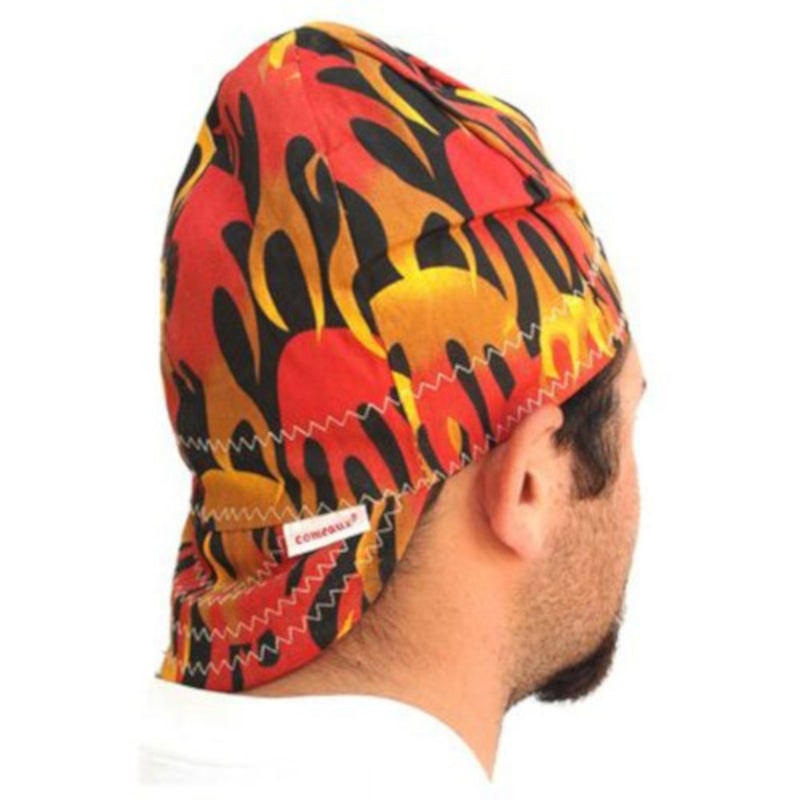 Forney 7-3/8 in. W Cotton Welding Cap Multicolored 1 pc Forney 7.25 in. H X 7.25 in. W Cotton Welding Cap Multicolored 1 pc Forney 7 in. H X 7 in. W Cotton Welding Cap Multicolored 1 pc 