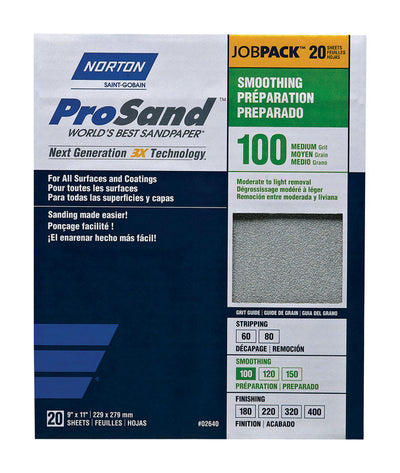 Frost King 16 in. X 48 in. L Natural Cotton Pipe Wrap Norton ProSand 11 in. L X 9 in. W 100 Grit Aluminum Oxide Sandpaper 20 pk 