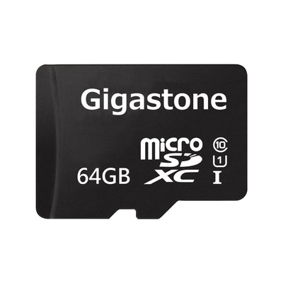 Gigastone 64 GB Micro SD Flash Memory Universal Pack 1 pk 