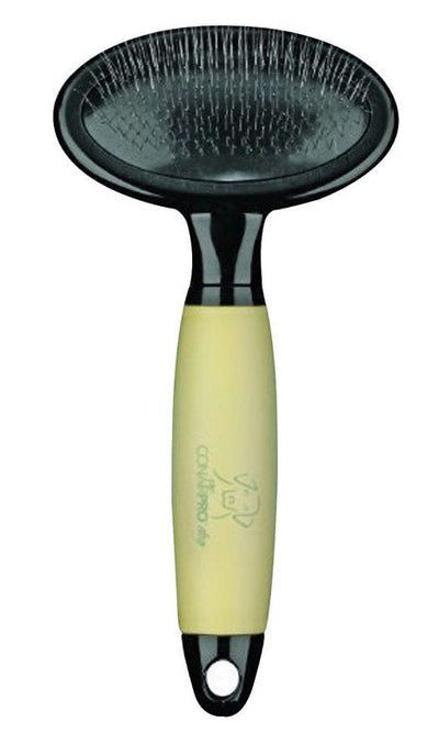 Grip-Rite No. 12 1 in. Cap Bright Steel Nail Full Round Head 1 lb Leviton 15 amps 125 V Duplex Brown Outlet 5-15R 1 pk ConairPRO Black/Yellow Cat/Dog Slicker Brush 1 pk 
