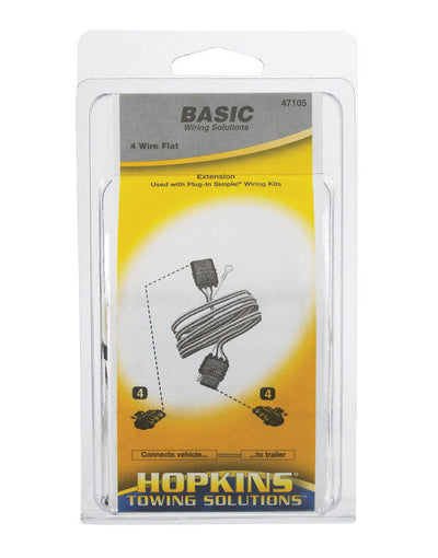 Hopkins 4 Flat Trailer Wiring Extension 32 in. 