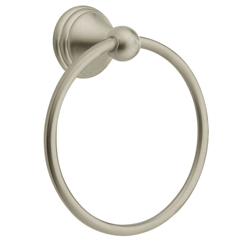 Irwin 13/16 in. X 6 in. L High Speed Steel Drill Bit 1 pc Moen Preston Brushed Nickel Towel Ring Die Cast Zinc 