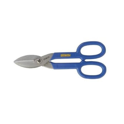 Irwin 7 in. Steel Flat Blade Tinner Snips 24 Ga. 1 pk 