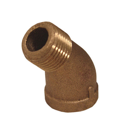 JMF Company 3/4 in. FPT X 3/4 in. D MPT Brass 45 Degree Street Elbow 