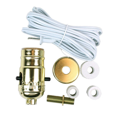 JMF Company Flare Brass Ground Plug Valve Jandorf Lamp Kit 