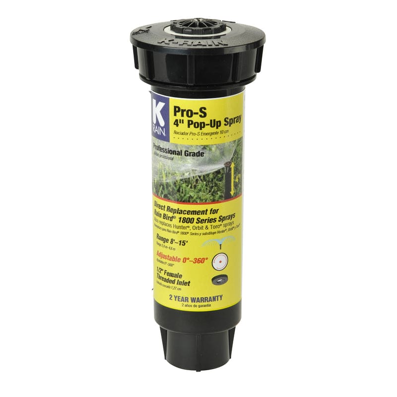 K-Rain Pro-S 4 in. H Adjustable Pop-Up Spray Head 