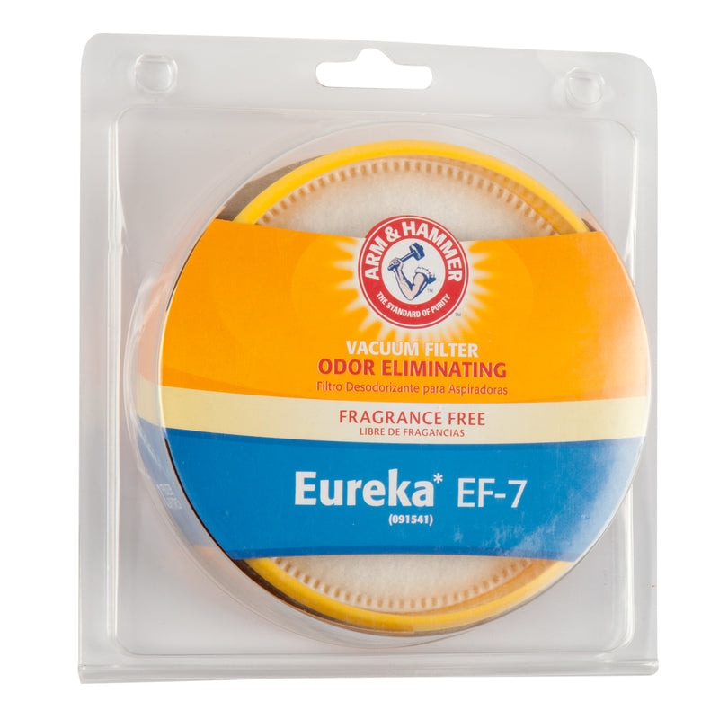 Kenney Enamel White Tension Rod 22 in. L X 36 in. L Arm & Hammer Eureka Vacuum Filter 1 pk 