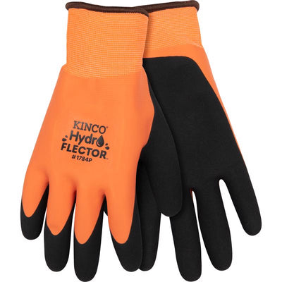 Kinco Hydroflector Men's Waterproof Gloves Black/Orange XL 1 pair 