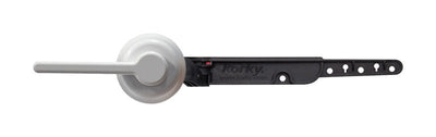 Korky Strong Arm Flush Handle Black Chrome For Universal Korky StrongARM Wave White Flush Handle 