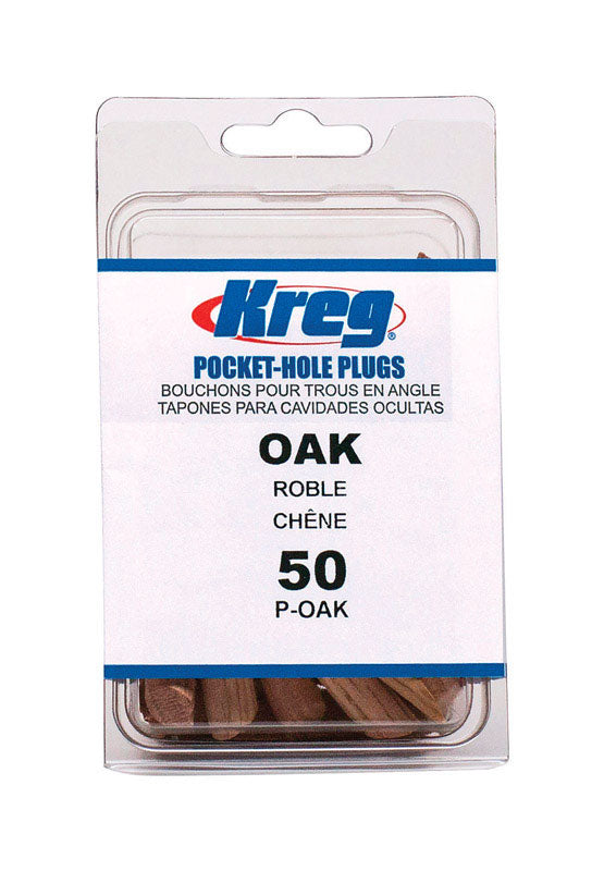 Kreg Oak Wood Plugs 1-1/2 in. 50 pk 