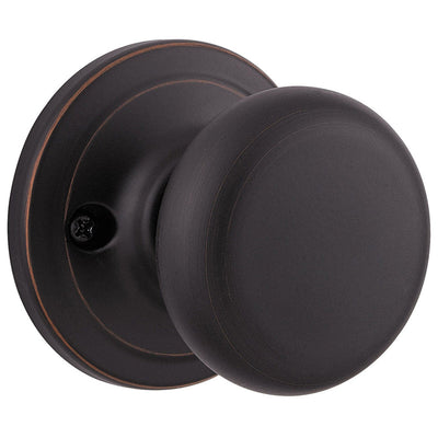 Kwikset Juno Venetian Bronze Dummy Knob Right or Left Handed 