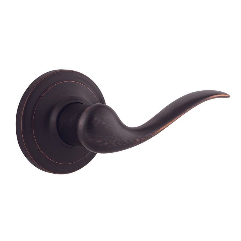 Kwikset Signature Series Tustin Venetian Bronze Dummy Lever Right Handed 