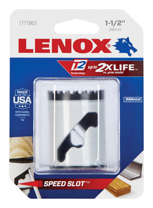 Lenox 1 1/2 in. Bi-Metal Hole Saw 1 pk 