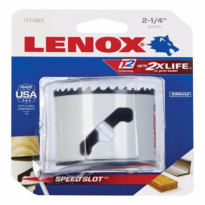 Lenox 2 1/4 in. Bi-Metal Hole Saw 1 pk 