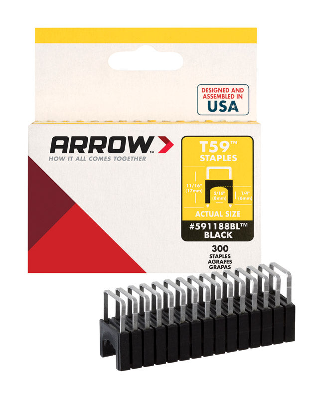 Lido 1-1/4 in. L X 1-5/16 in. D Polished Chrome Steel Closet Flange Set Arrow T59 5/16 in. W X 11/16 in. L 18 Ga. Wide Crown Insulated Staples 300 pk 