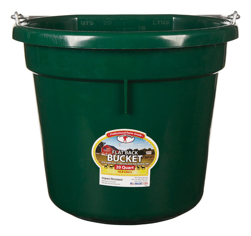 Little Giant 20 qt Bucket Orange Little Giant 20 qt Bucket Red Little Giant 20 qt Bucket Green 